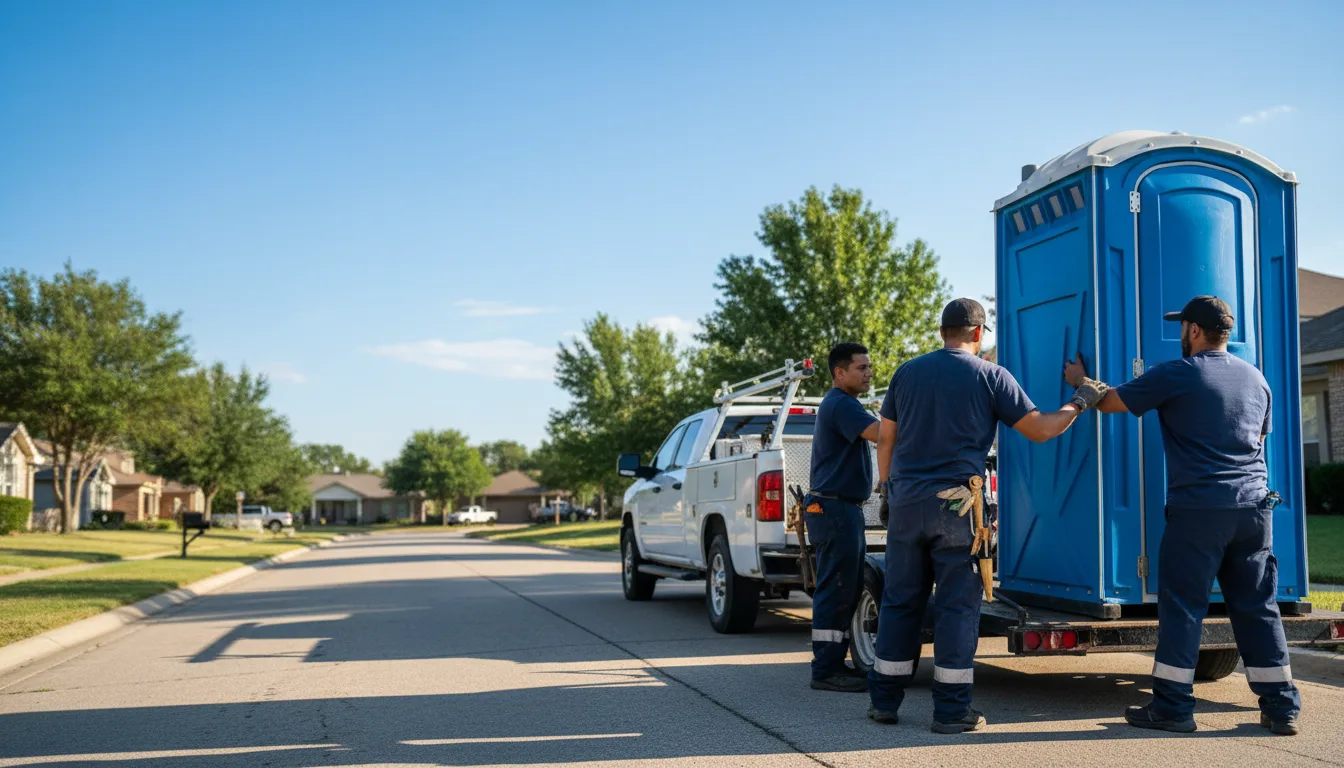 Portable Toilet Rental in Lindsay, TX near me